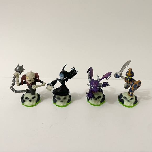 Lot of 4 Skylanders Chop Chop Hex Cynder - Picture 1 of 16